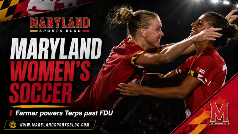 Jolie Farmer Powers Maryland Women's Soccer Past Fairleigh Dickinson, 2-1