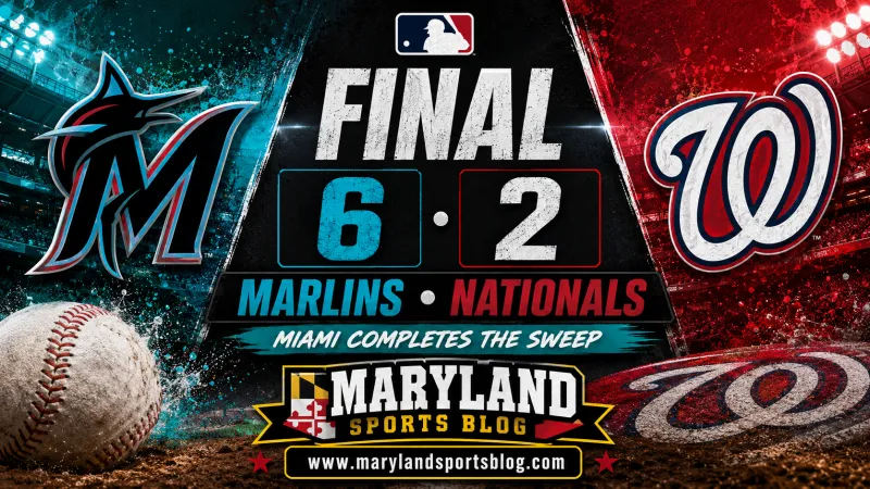 Nationals Swept in Miami as Marlins Pull Away for 6-2 Win