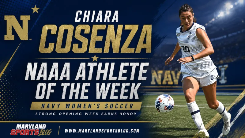 Navy's Chiara Cosenza Earns NAAA Athlete of the Week Honors After Huge Opening Week