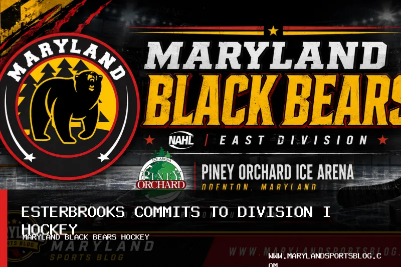 Maryland Black Bears Defenseman Will Esterbrooks Commits to University of Alaska-Anchorage