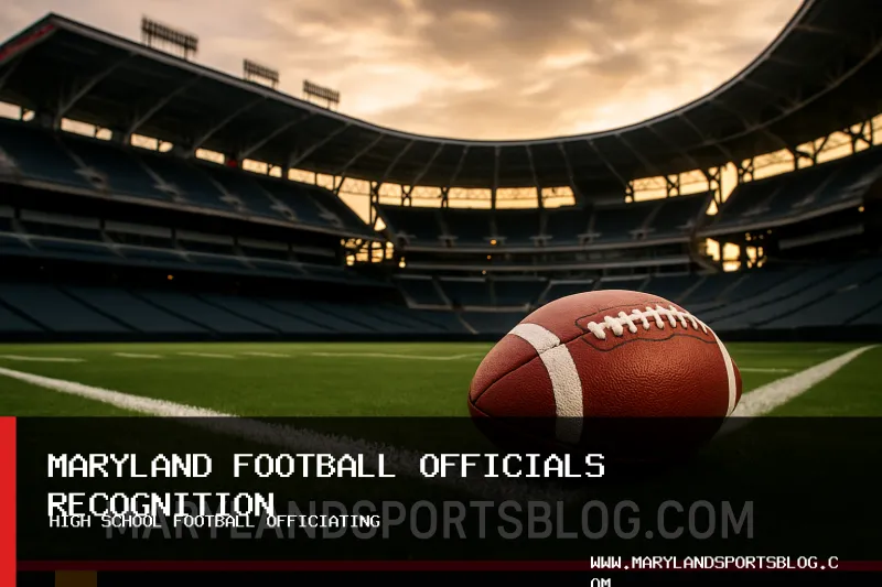 Maryland Public Secondary Schools Athletic Association Opens High School Football Officiating Crew of the Month Nominations
