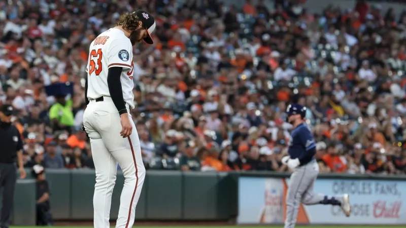 Beavers leads off 10th with pinch double to lift the Orioles past the Rays, 3-2