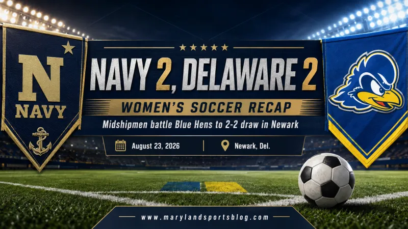 Navy Women's Soccer Battles Delaware to 2-2 Draw on the Road