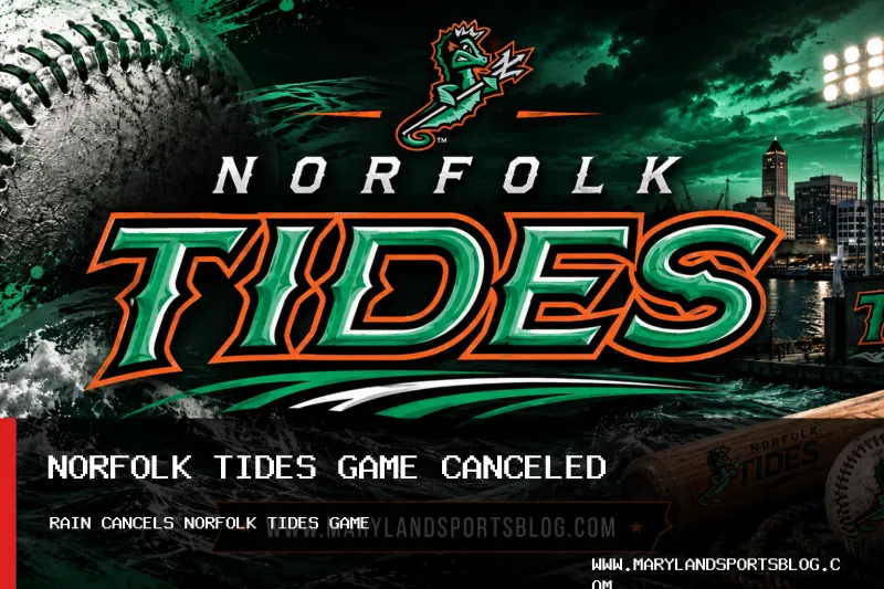 Norfolk Tides Cancel July 12 Baseball Game Against Syracuse Mets After Rain
