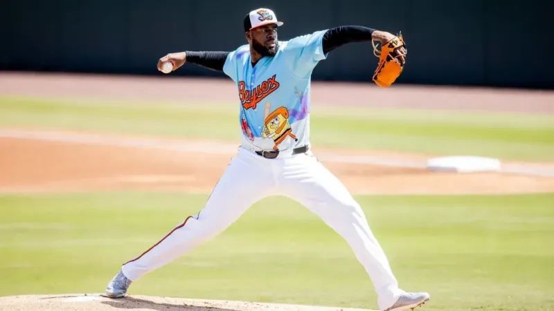 SUN: Orioles' Flix Bautista touches 97 mph, struggles with command in rehab return
