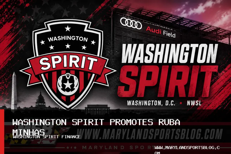 Washington Spirit Promotes Ruba Minhas to Chief Financial Officer for Women's Soccer Club
