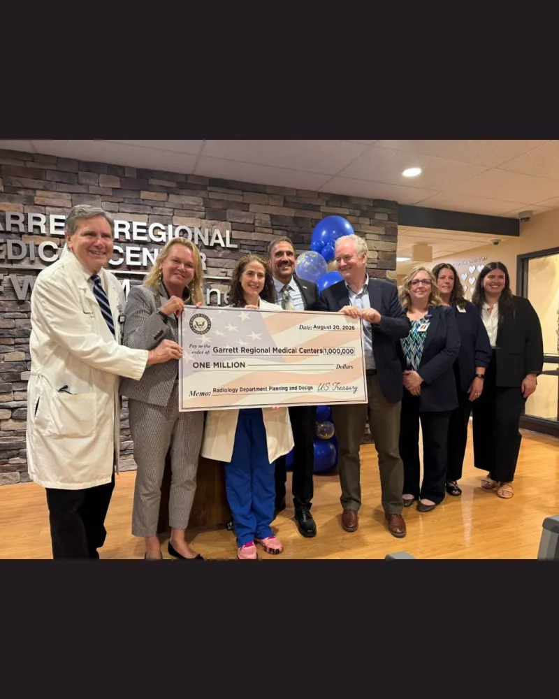 Garrett Regional Medical Center Receives $1 Million in Congressionally Directed Spending for Radiation Oncology Planning