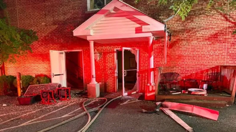 Fire tears through Charles County senior center