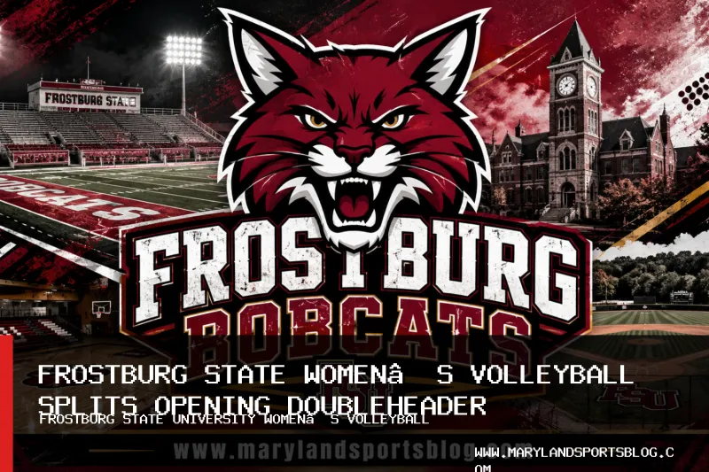 Frostburg State University Women's Volleyball Splits Season-Opening Doubleheader in Shepherdstown