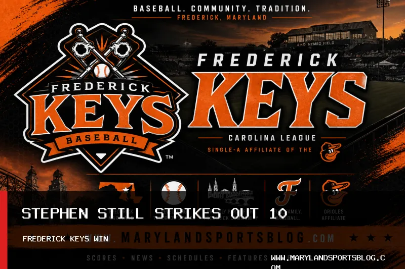 Frederick Keys Beat Asheville Tourists (Astros) 4-2 as Stephen Still Strikes Out 10