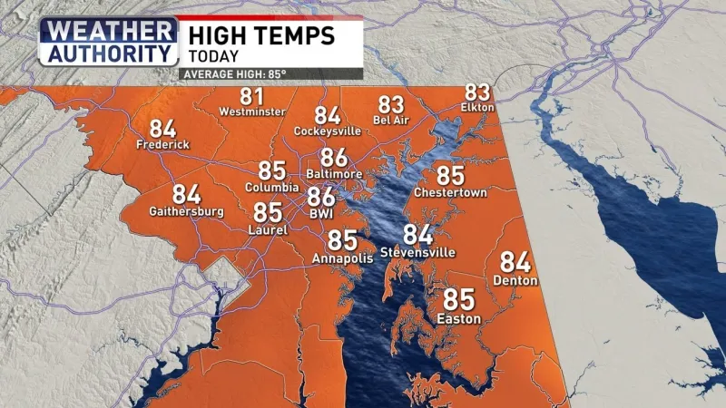 Final Weekend Of August Staying Mainly Dry; Heat & Humidity Returns Next Week