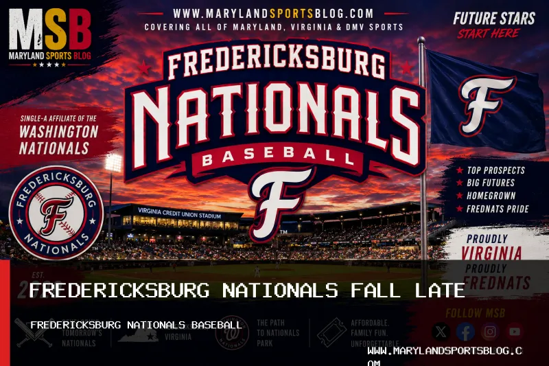 Fredericksburg Nationals Fall 4-2 to Delmarva Shorebirds After Eighth-Inning Rally