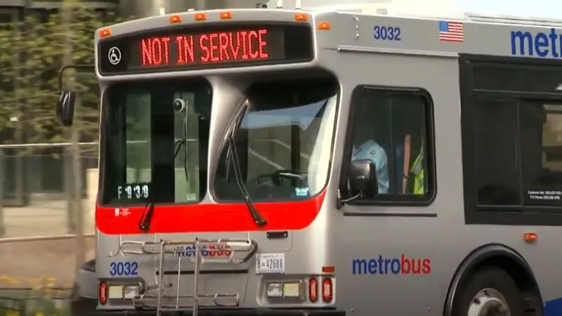 5 hurt after Metrobus crash involving 2 other cars in Montgomery County