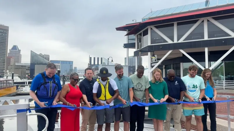 Baltimore opens first public kayak launch in the Inner Harbor