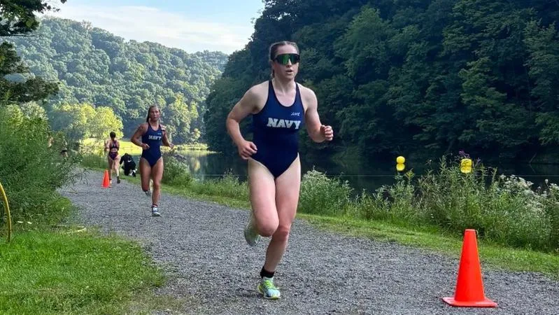 Heine Paces Navy to Third at Duquesne Collegiate Cup