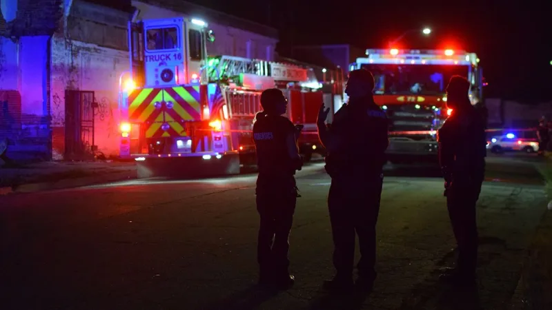Overnight fires injure two people, damage four homes in west Baltimore