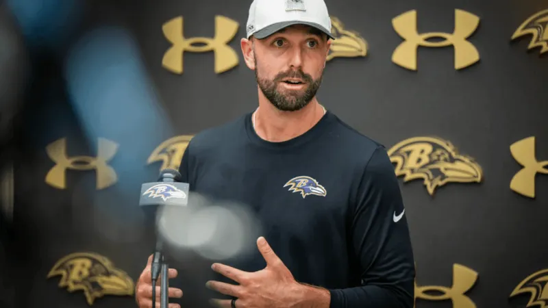 SUN: Ravens play-caller Declan Doyle is drawing up answers, even at 3 a.m.