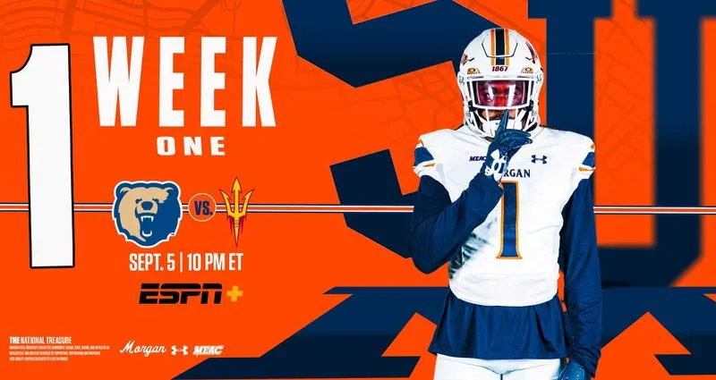 Desert Bound: Morgan State Bears Set for Tempe Showdown with Arizona State