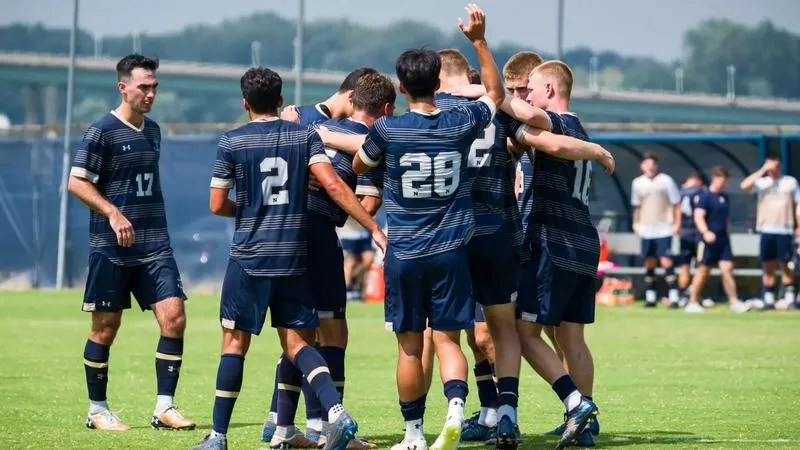 Mids Pull Away from Presbyterian in Hackworth's First Win with Navy