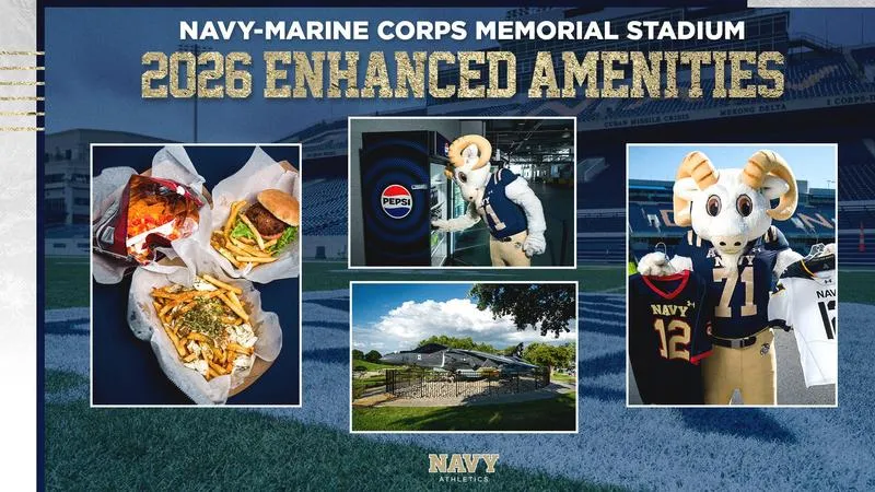 Navy-Marine Corps Memorial Stadium to Feature Enhanced Amenities for 2026 Football Season
