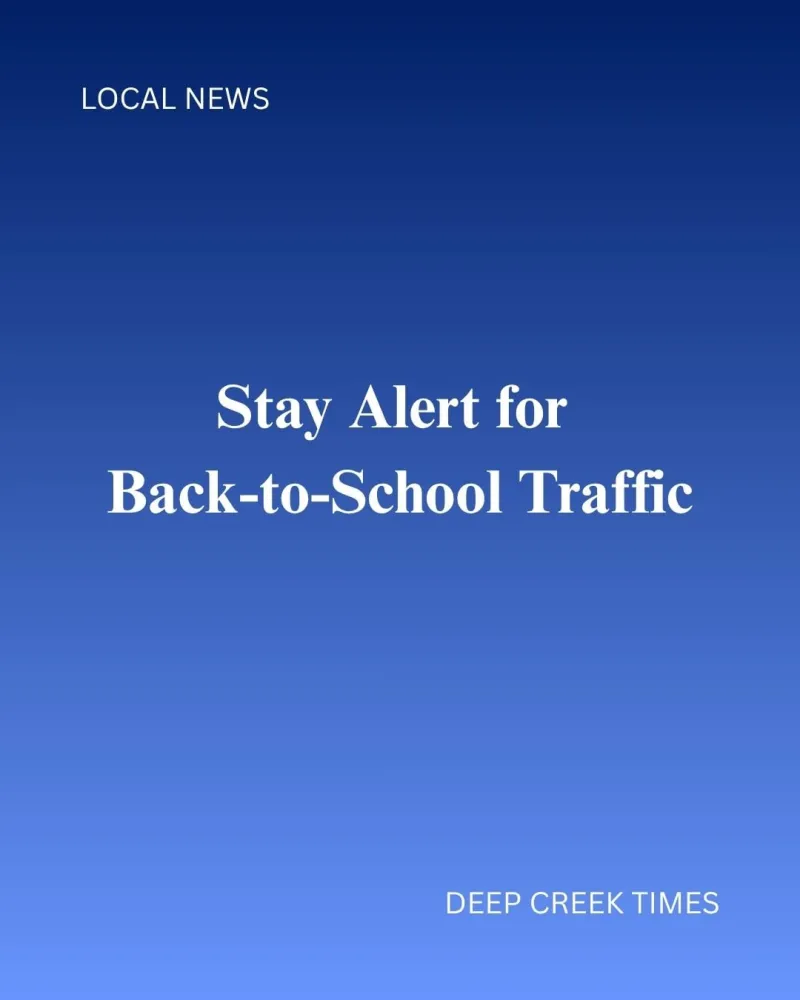 Stay Alert for Back-to-School Traffic