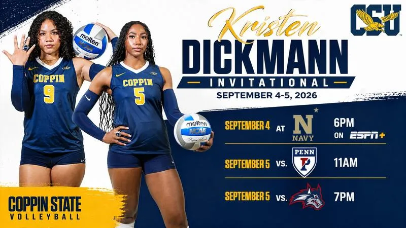 Volleyball Makes Short Trip to Annapolis for Navy's Kristen Dickmann Invite
