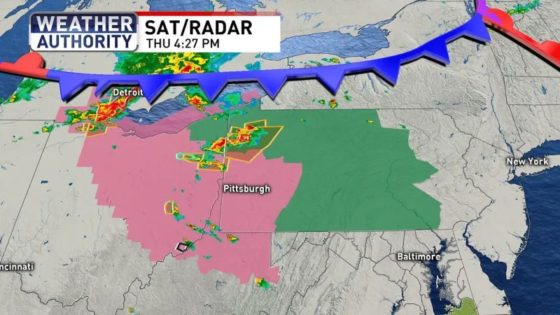 WEATHER ALERT| Severe thunderstorms are increasingly likely late Thursday night
