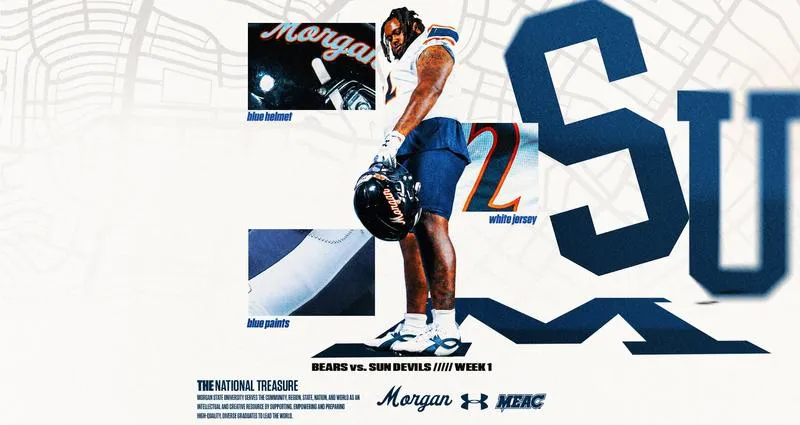 Morgan State Reveals Road Look for National Spotlight Against Arizona State