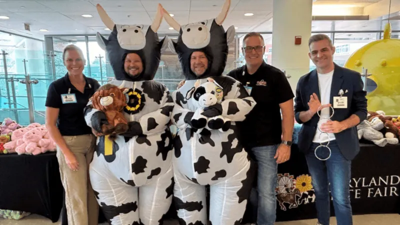 Maryland State Fair brings mini fair, games, & treats to Johns Hopkins Children's Center