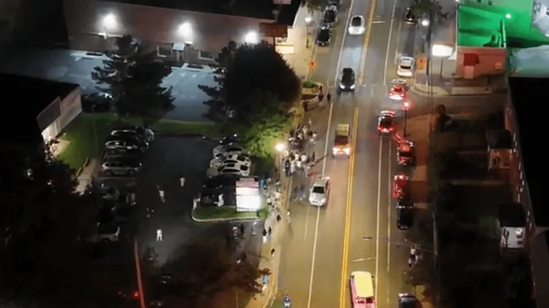 VIDEO: Juvenile arrested after large disturbance in Parkville