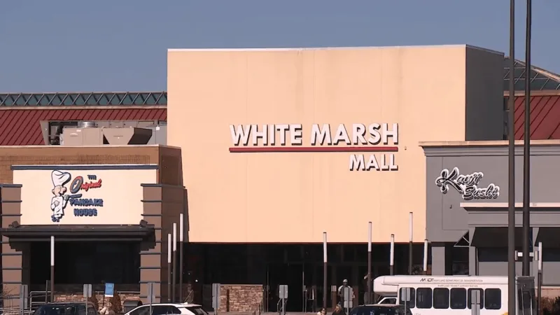 Assault at White Marsh Mall injures one; suspect flees, police say
