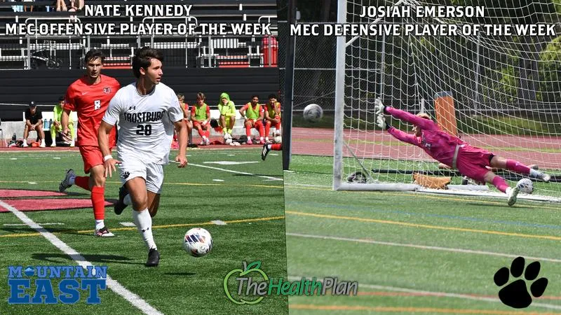 Emerson, Kennedy Sweep MEC Weekly Men's Soccer Awards