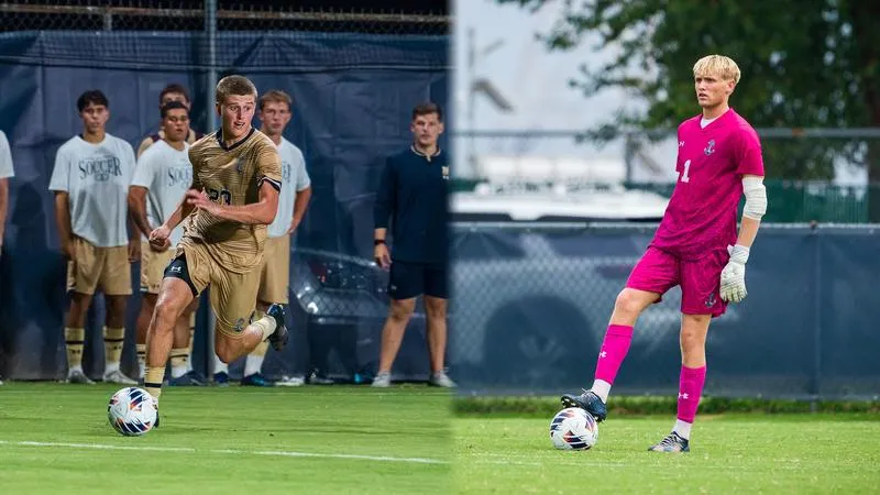 Clark Named Patriot League Goalkeeper of the Week, Nance Tabbed as Rookie of the Week