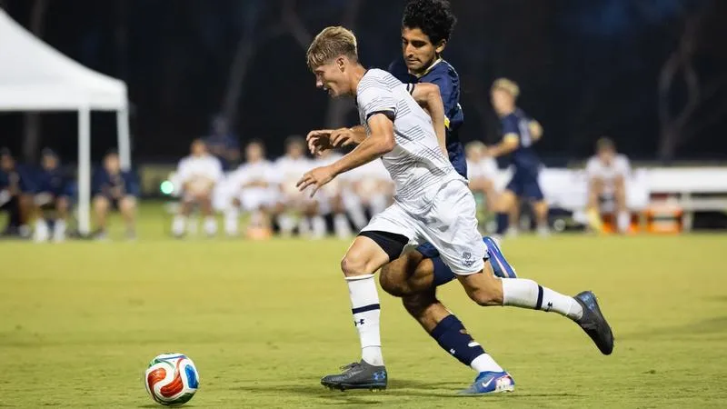 Men's Soccer Heads to In-State Foe Mount St. Mary's on Tuesday