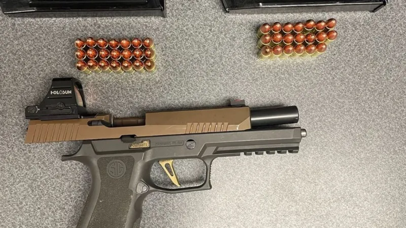 Elkridge man arrested in Curtis Bay after attempting to conceal loaded gun