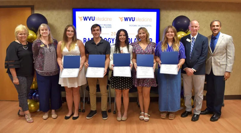 WVU Medicine Garrett Regional Medical Center Foundation Awards Scholarships to Garrett College Radiologic Technology Students