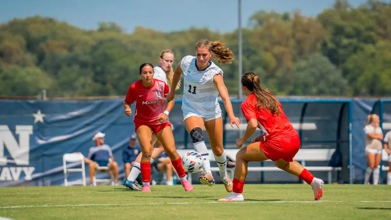 Final Non-Conference Tilts on Tap for Navy Women's Soccer