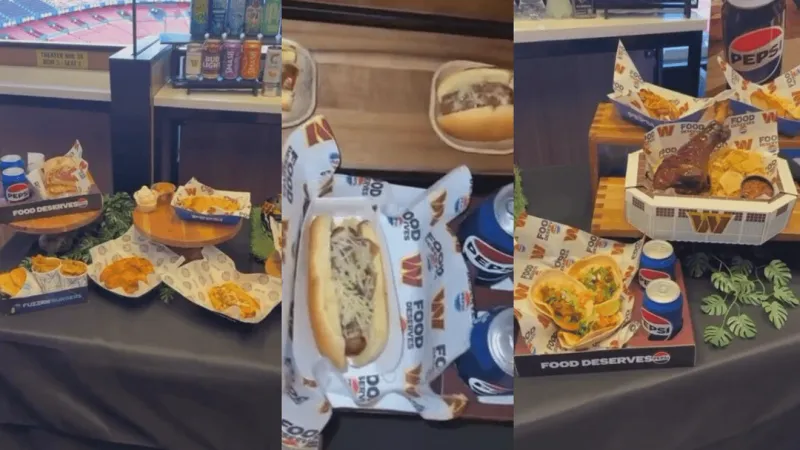 What's new on the Commanders' menu at Northwest Stadium this season?
