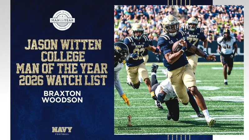 Braxton Woodson Named to the Jason Witten Watch List