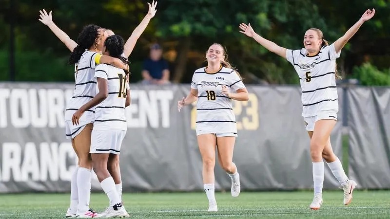 Towson Earns Historic Win Over Navy
