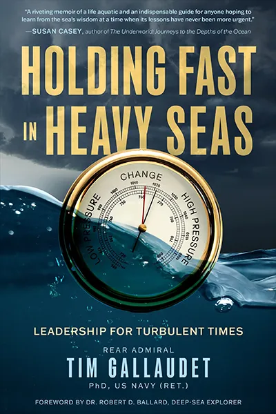 An evening with Rear Admiral. Tim Gallaudet, USN (Ret.)