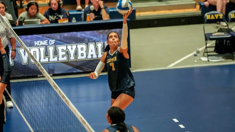 Zip It Up! Volleyball Rallies to Take Down Akron