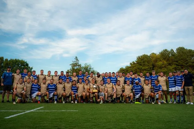 Five Mids Score Twice as Men's Rugby Routs Air Force, 78-0