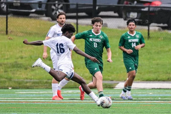 Late Flurry Not Enough for Men's Soccer Against Methodist