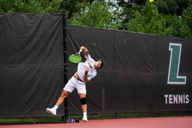 Men's Tennis Gets Past Hoyas In Saturday Action