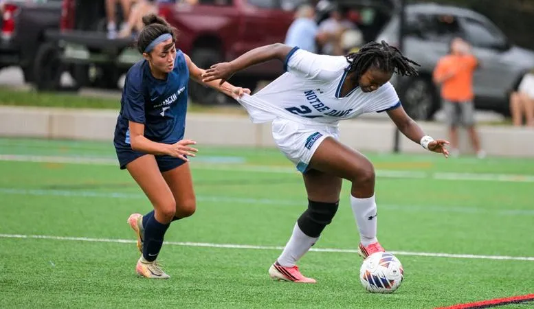 Women's Soccer Battles Against Immaculata