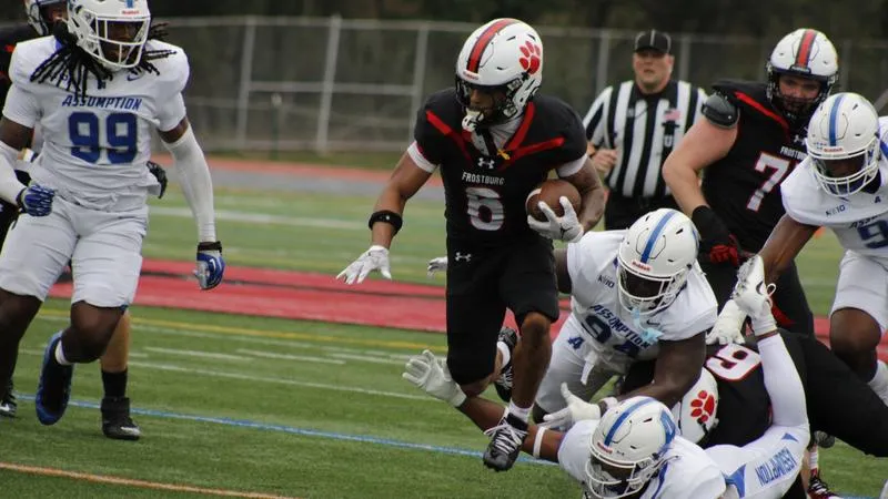 Smothers, Adames Help Football Stave Off Assumption Comeback in Home Win
