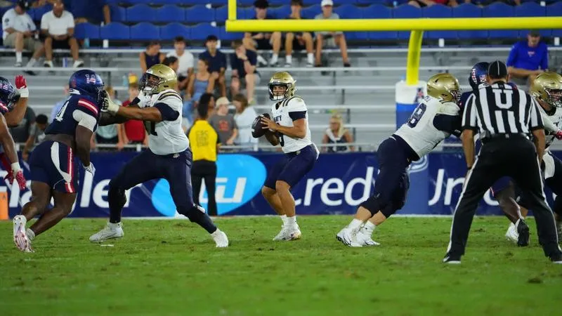 Navy's Furious Comeback Falls Short in 38-30 Loss at Florida Atlantic