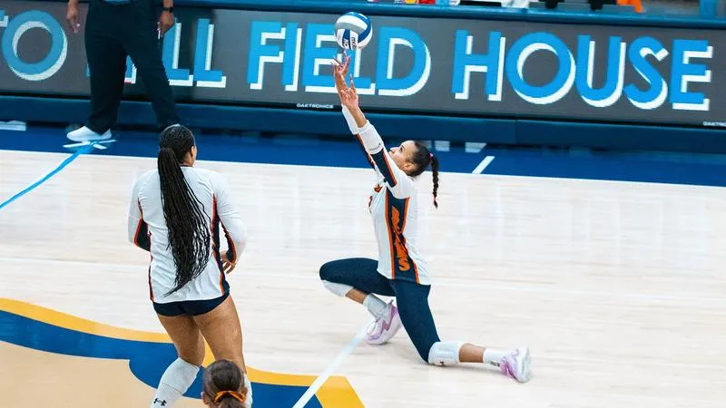 Volleyball Drops Thriller to George Washington, 3-1