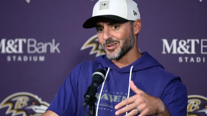 Coach Jesse Minter begins a new era for the Ravens with a season-opening visit to Indy